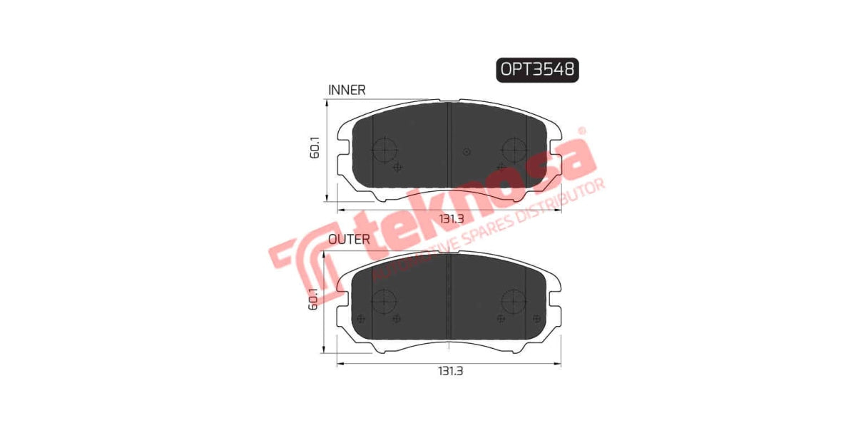 Brake Pad Hyundai Elantra 07-11 ( F )