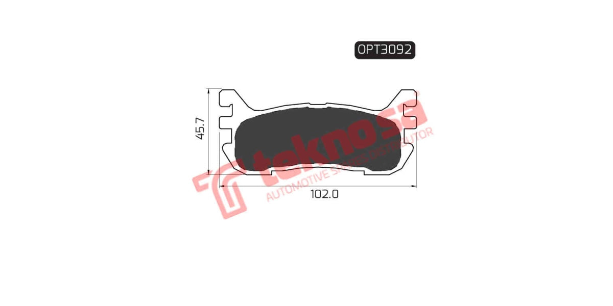 Brake Pad Hyundai Elantra 93-95 ( R )