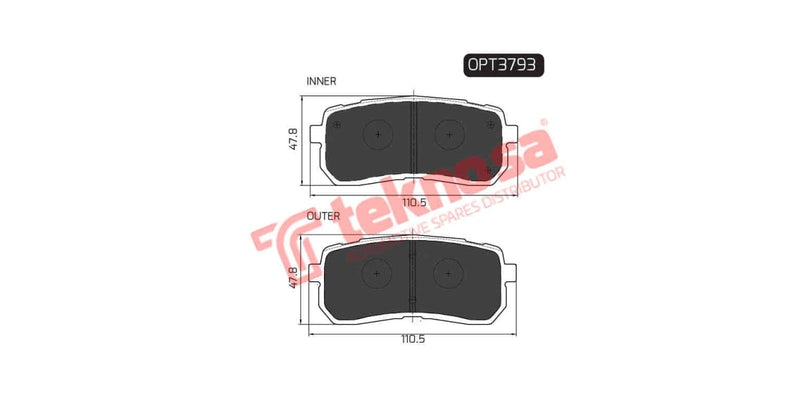 Brake Pad Hyundai H1 10- ( R )