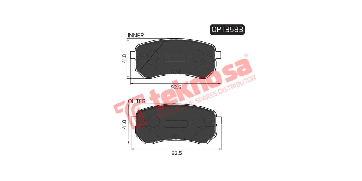 Brake Pad Hyundai I10 08- ( R )