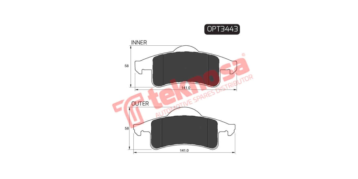 Brake Pad Jeep Grand Cherokee 02- ( R )