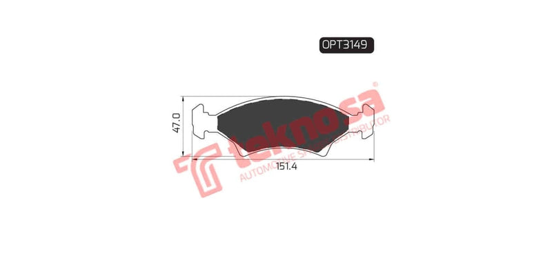 Brake Pad Kia Carens 02-06 ( F )