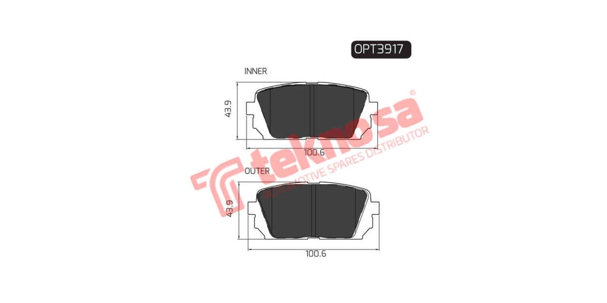 Brake Pad Kia Carens 06- ( R )