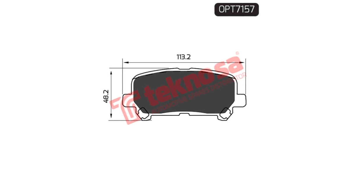 Brake Pad L. Rover Chev Trailblazer ( R )