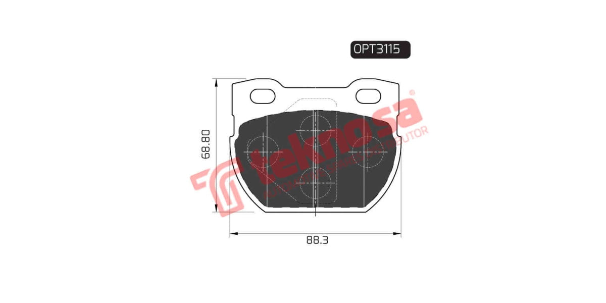 Brake Pad Land Rover Defender I Ii Iii ( R )