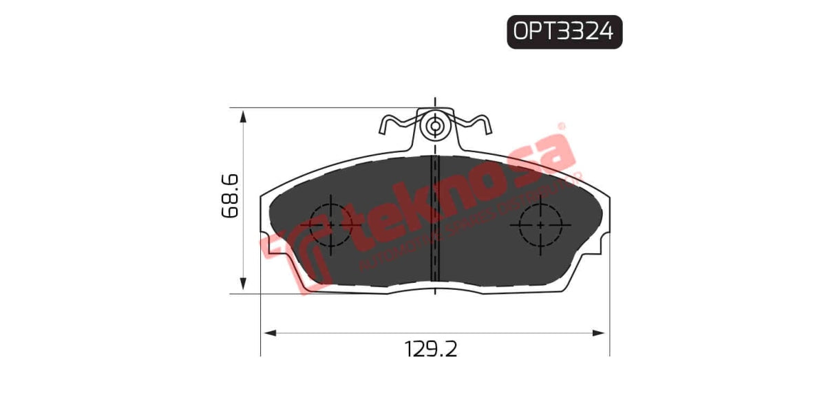 Brake Pad Land Rover Freelander 97-06 ( F )