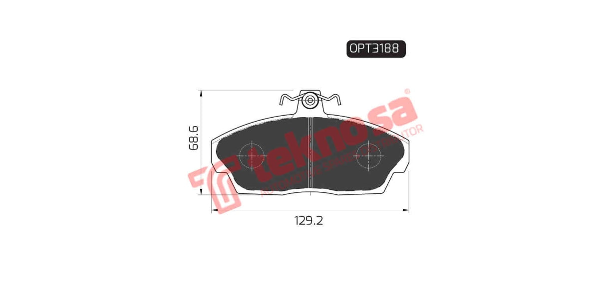 Brake Pad Land Rover Freelander 97-06 ( F )