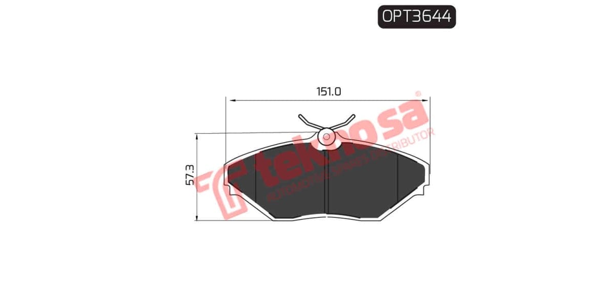 Brake Pad Mahindra Scorpio 06- ( F )