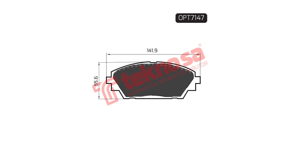 Brake Pad Mazda 3 14- (F)