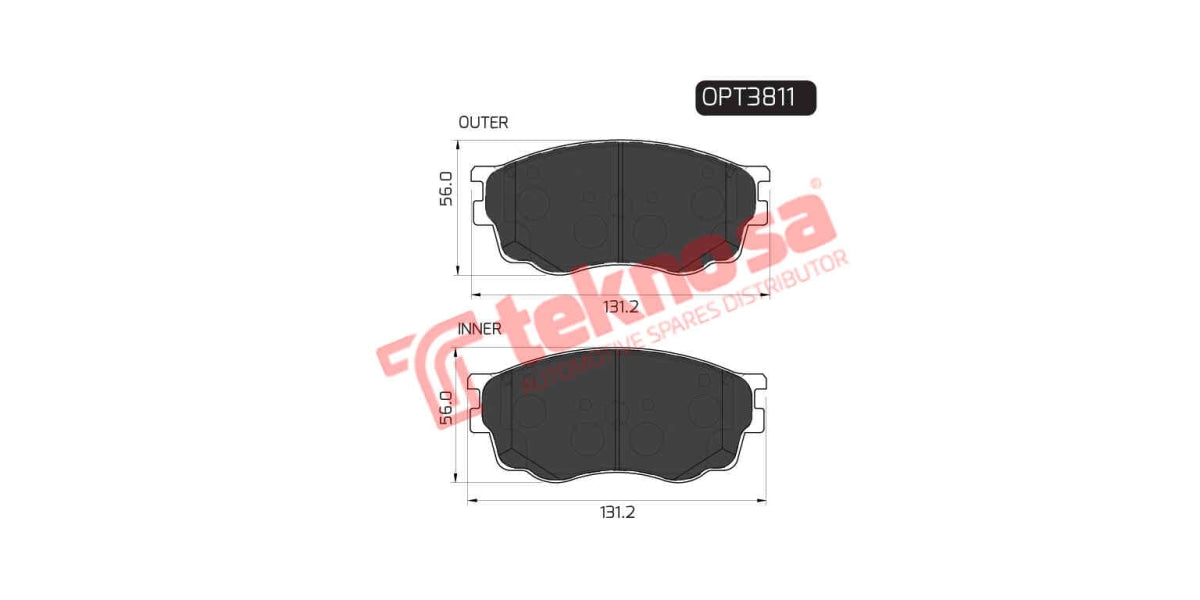 Brake Pad Mazda 3 2.3 Mps 07- ( F )