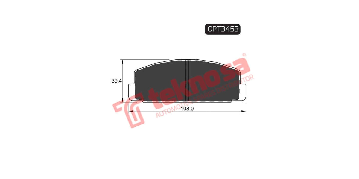 Brake Pad Mazda 6 03- ( R )