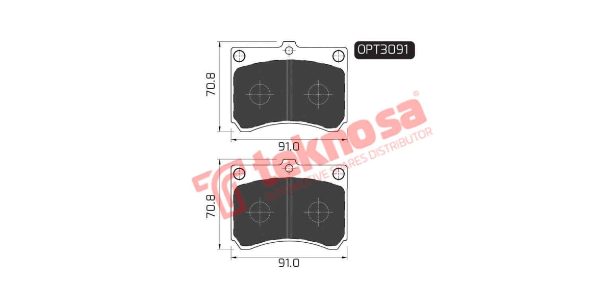 Brake Pad Mazda Astina 95-00 ( F )