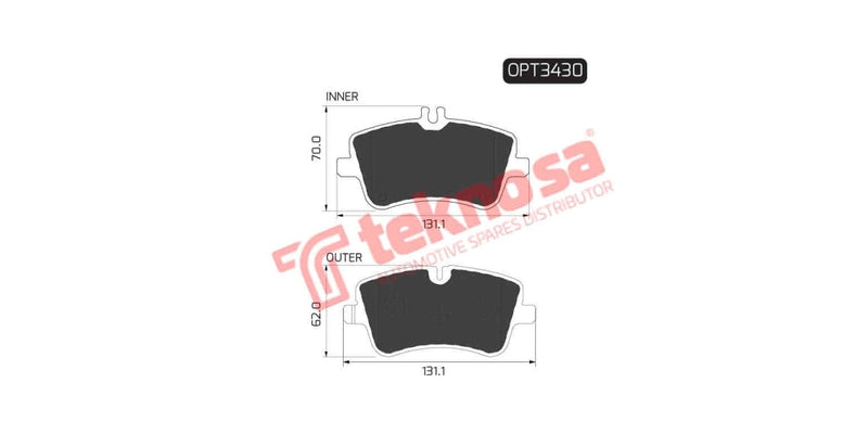 Brake Pad Mercedes Benz C-Class [W203] 00-03 ( F )