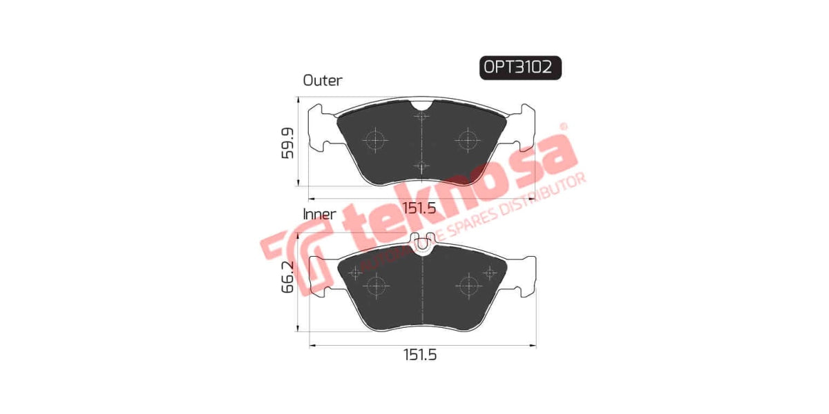 Brake Pad Mercedes Benz E-Class [W210] 96-00 ( F )