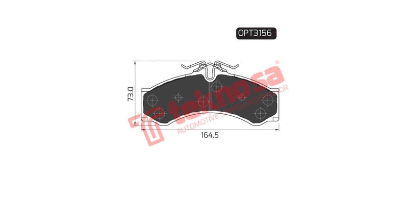 Brake Pad Mercedes Benz Sprinter 96-00 (F/R)