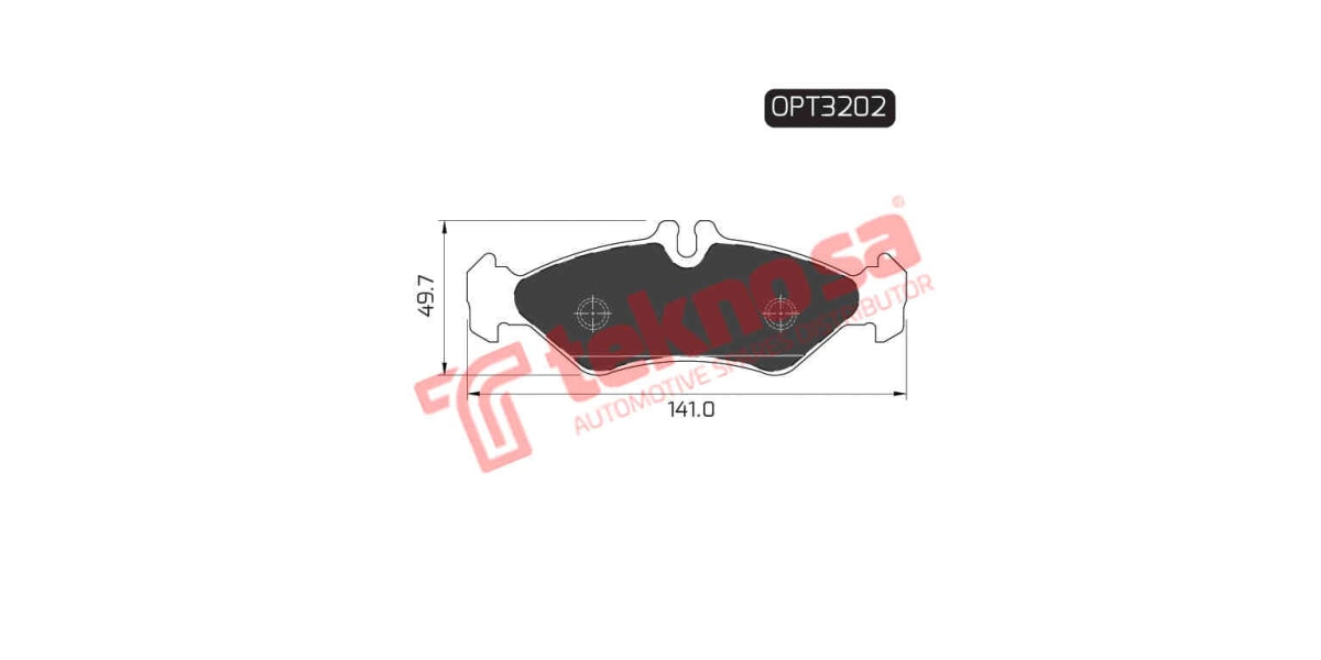 Brake Pad Mercedes Benz Sprinter 96-00 (R)