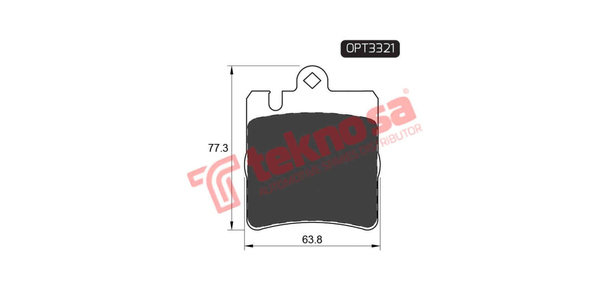 Brake Pad Mercedes C-Class 02- ( R )