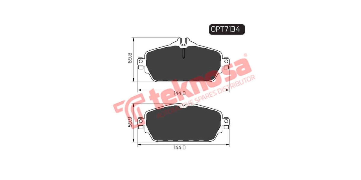 Brake Pad Mercedes C-Class W205 13- ( F )