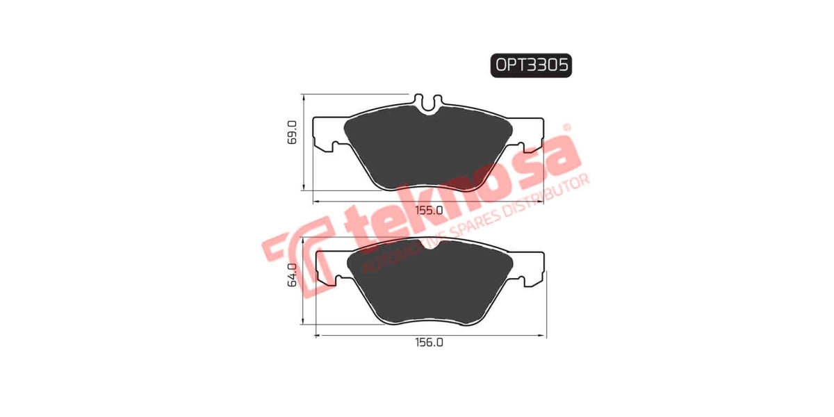 Brake Pad Mercedes E-Class W210 00- ( F )