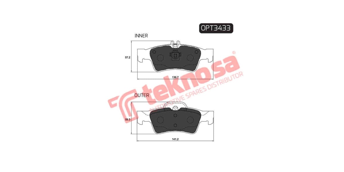 Brake Pad Mercedes E-Class W211 04- ( R )