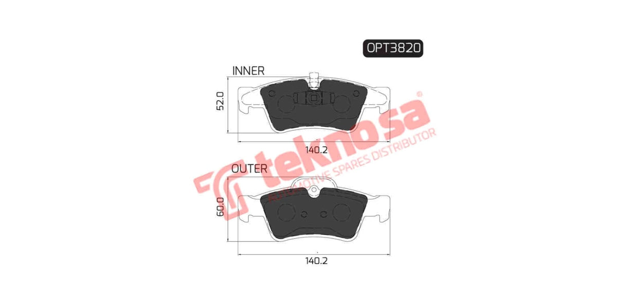 Brake Pad Mercedes Gl 06- ( R )