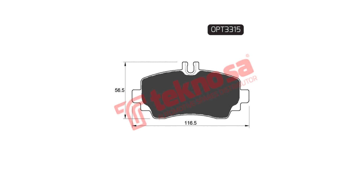 Brake Pad Mercedes W168 00- ( F )