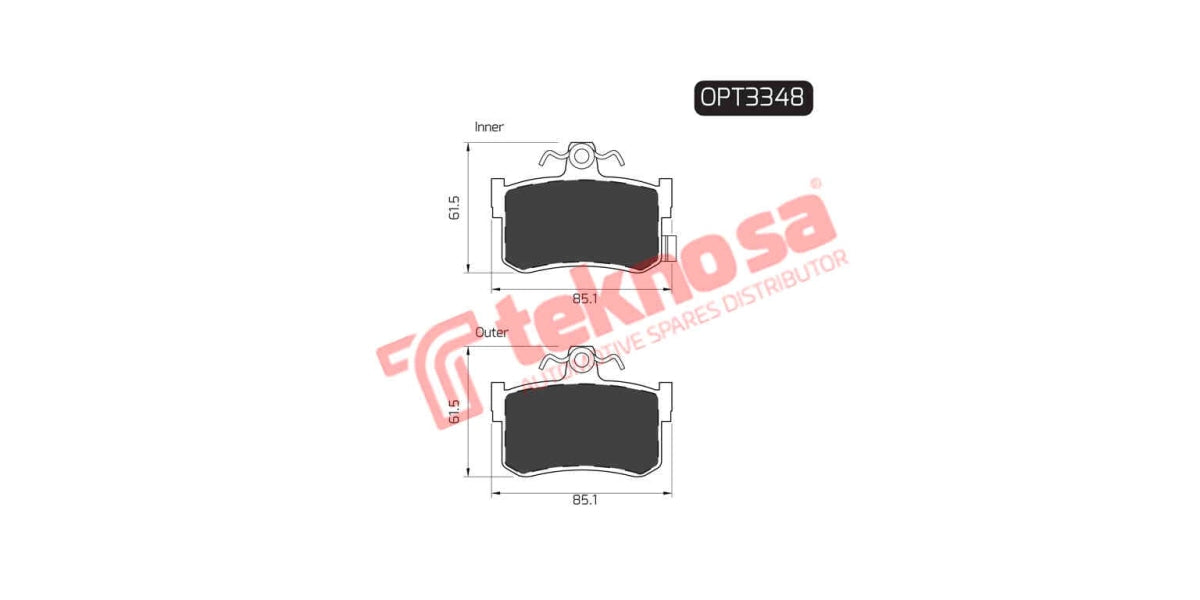 Brake Pad Mg Rover 01- ( R )