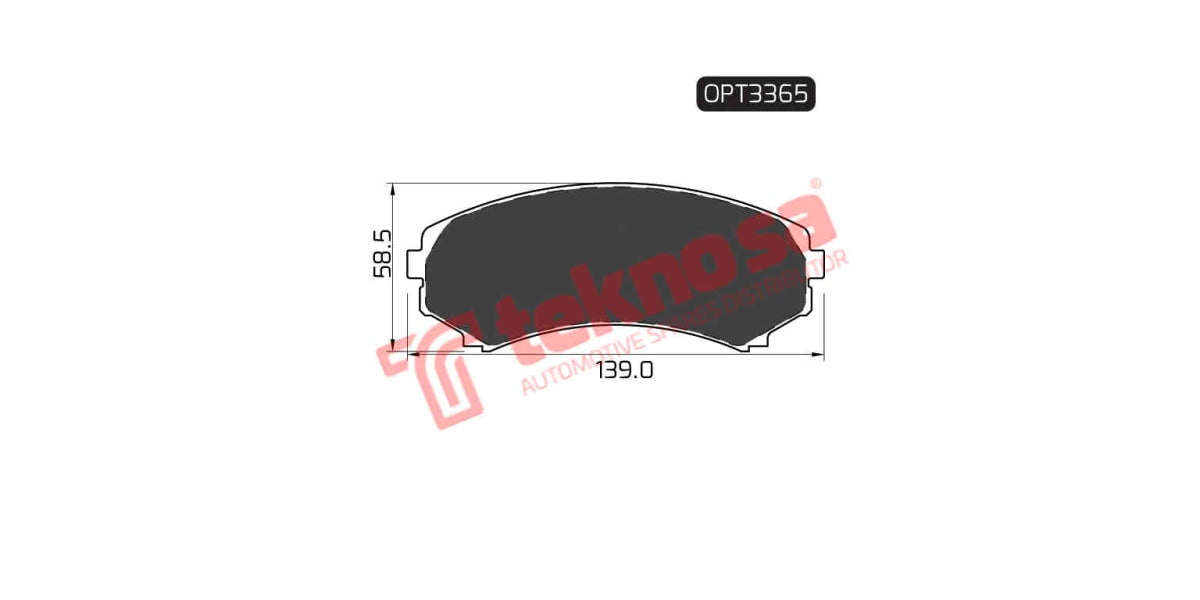 Brake Pad Mitsubishi Pajero 00-06 ( F )