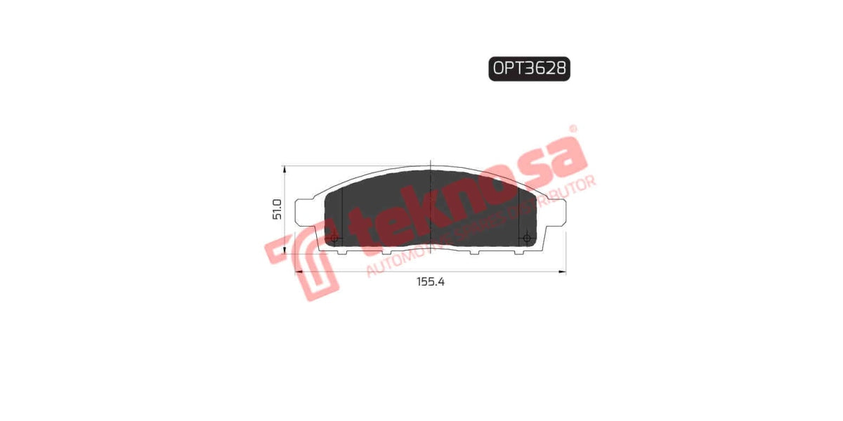 Brake Pad Mitsubishi Triton 07-14 ( F )