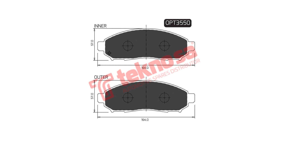 Brake Pad Nissan Navara 05-16 ( F )