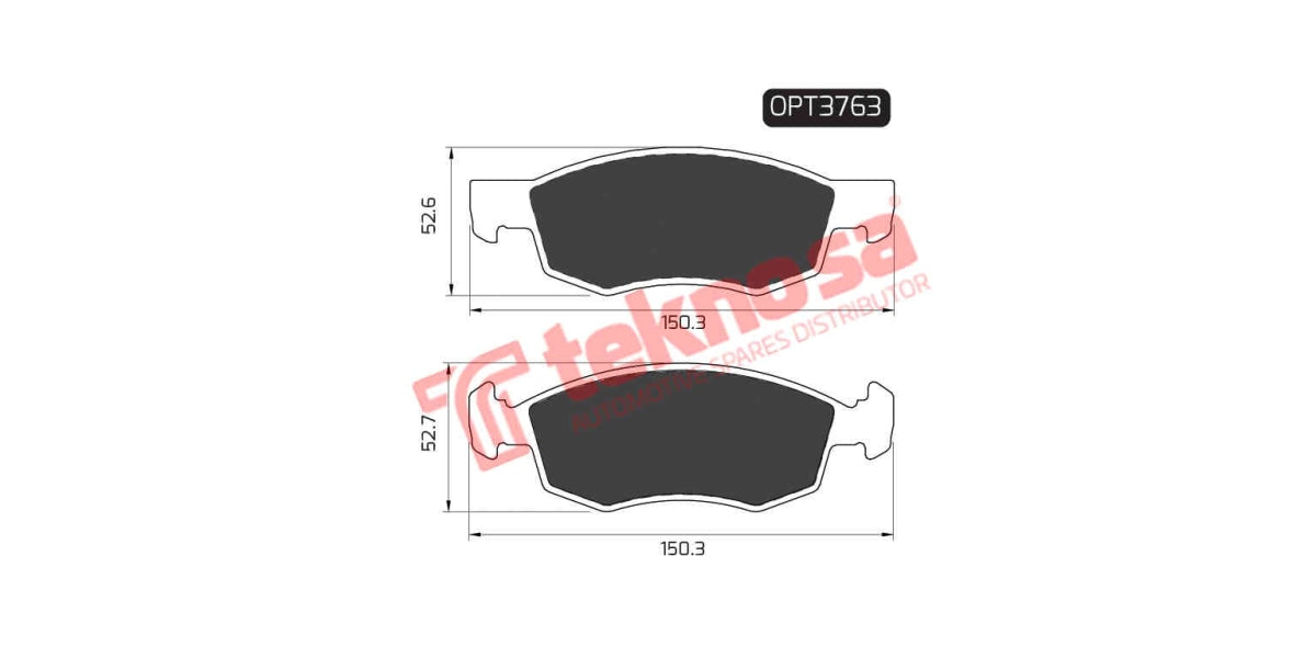 Brake Pad Nissan Np200 08- ( F )