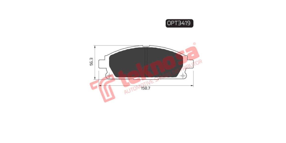 Brake Pad Nissan X-Trail 01- ( F )