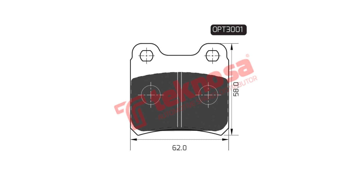 Brake Pad Opel Astra [F] 93-99 ( R )