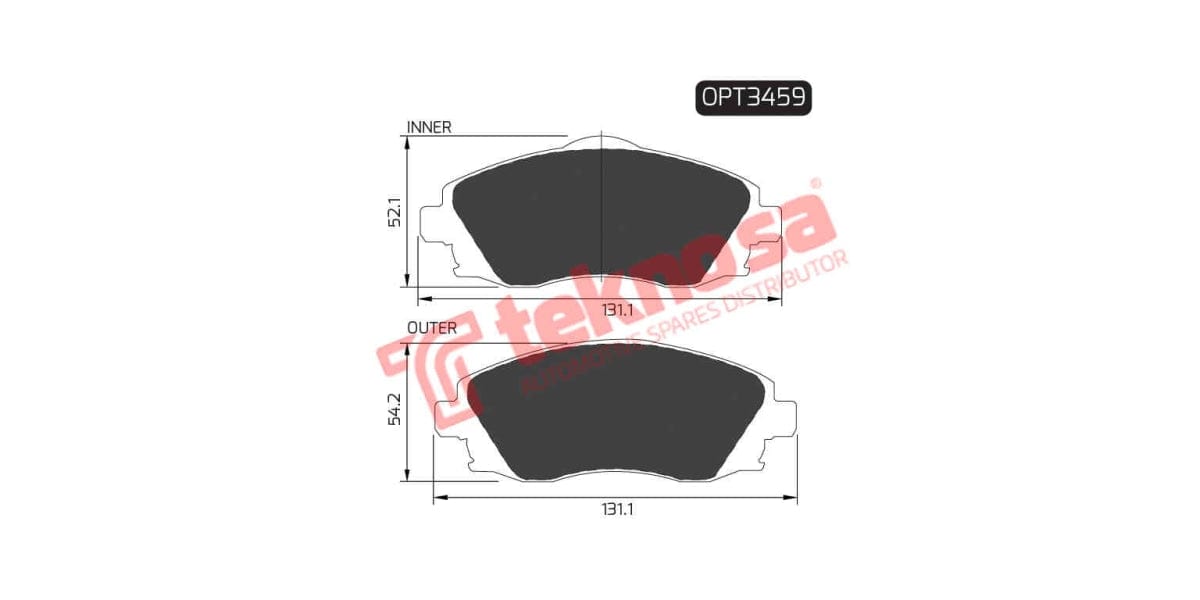 Brake Pad Opel Corsa 05- ( F )