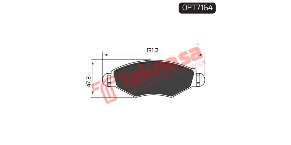 Brake Pad Peugeot 206 01- ( F )