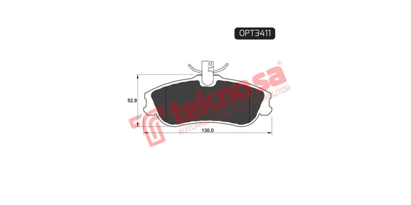 Brake Pad Peugeot 306 96- ( F )