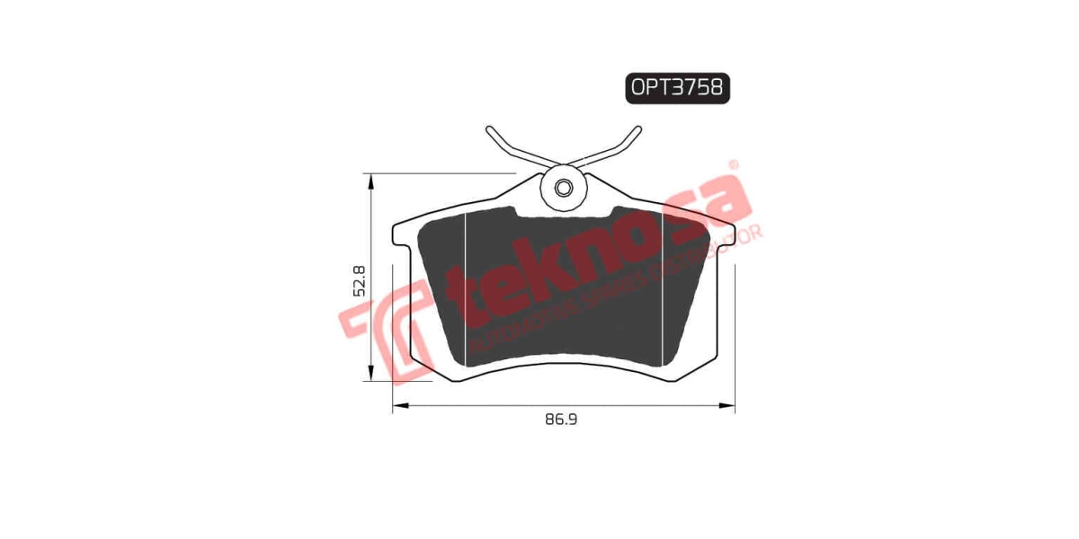 Brake Pad Peugeot 308 06- ( R )