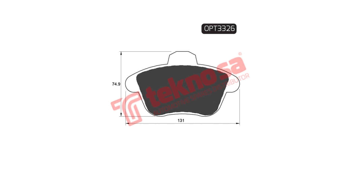 Brake Pad Peugeot 605 95- ( F )