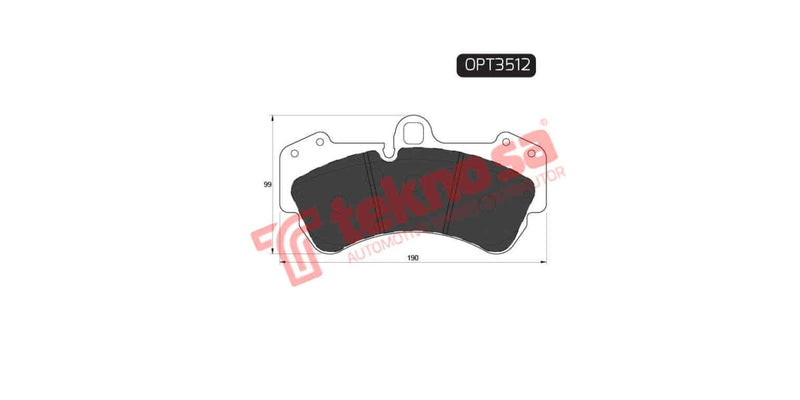 Brake Pad Porsche Cayenne 03- ( F )