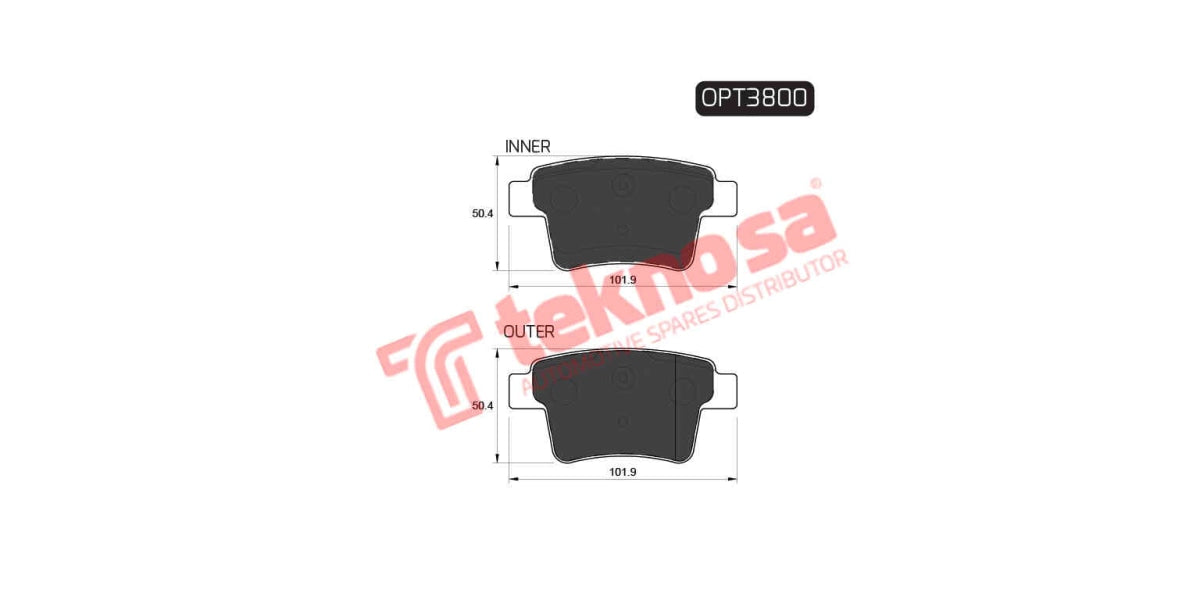 Brake Pad Proton Gen 2 05- ( R )