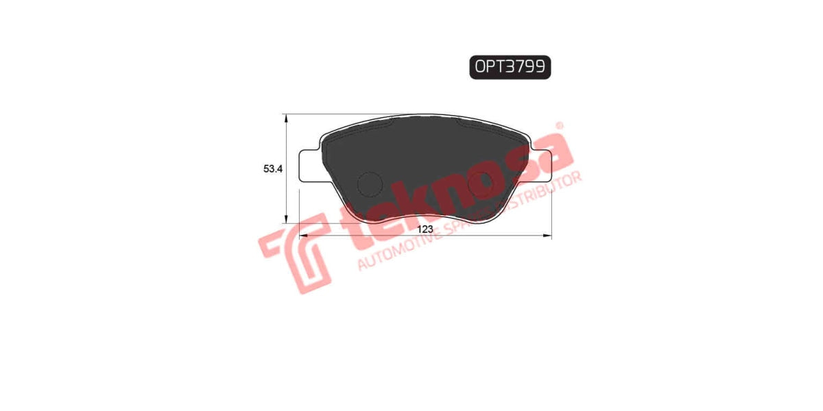 Brake Pad Proton Gen 2 11- ( F )