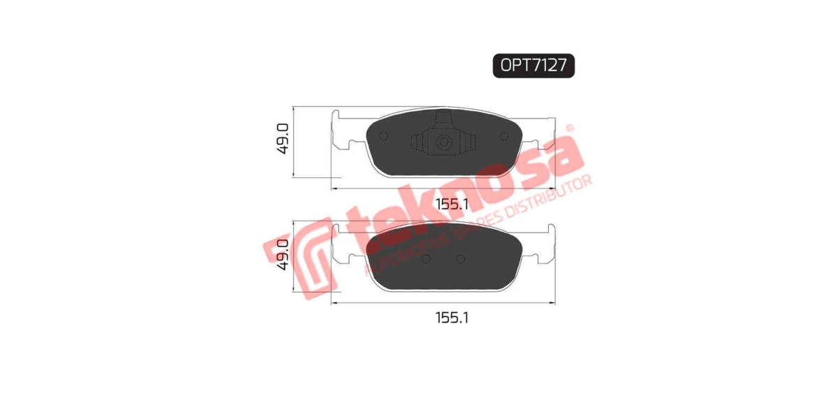 Brake Pad Renault F07 10- ( F )