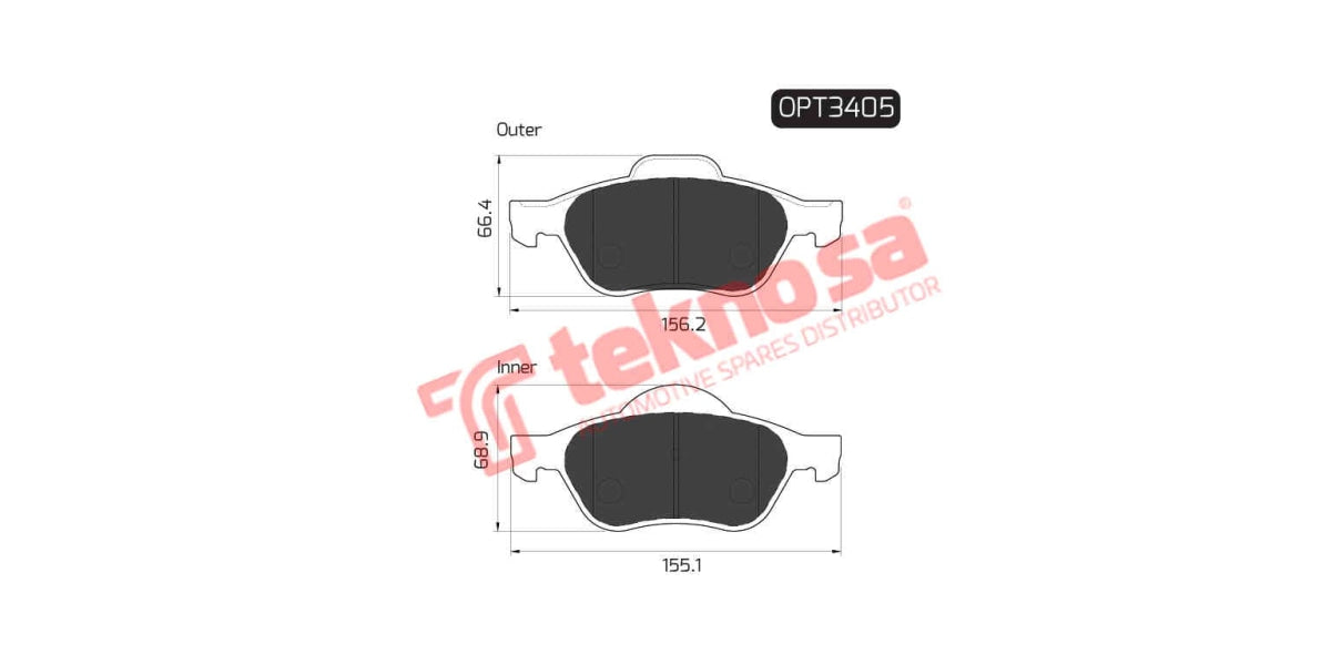 Brake Pad Renault Laguna Ii 01- ( F )