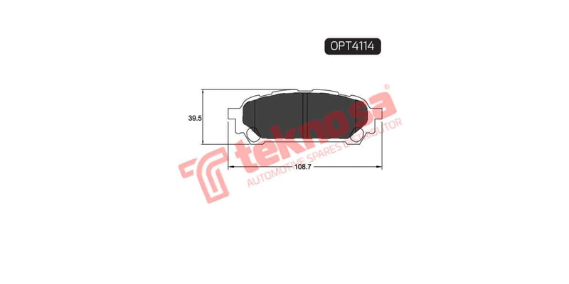 Brake Pad Subaru Imprezza 05- ( R )