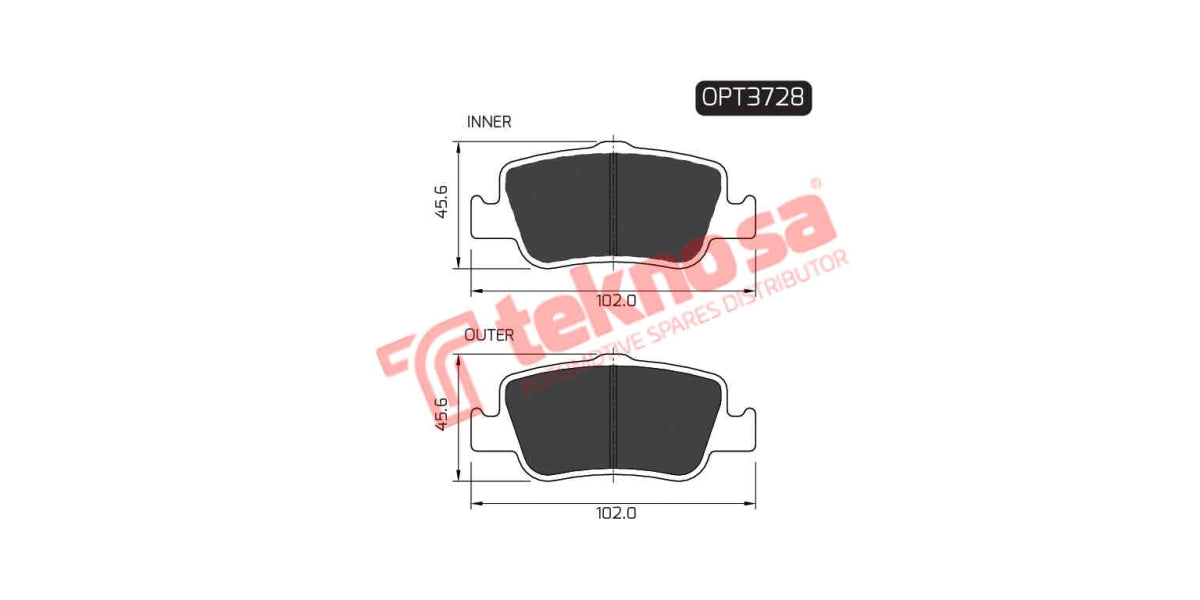 Brake Pad Toyota Auris 07- ( R )