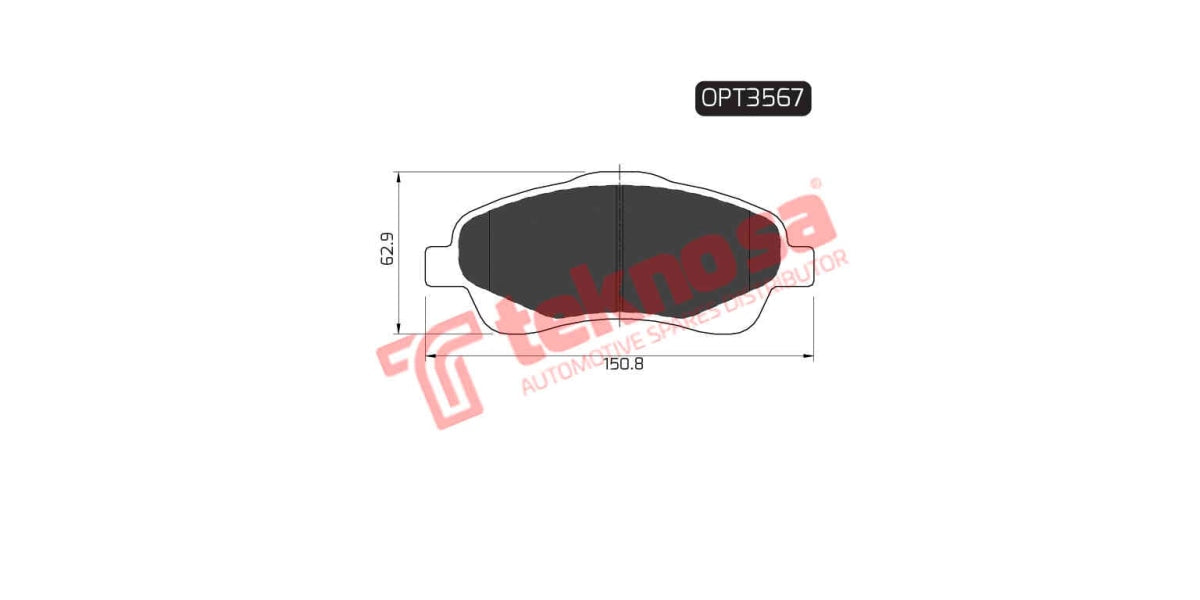 Brake Pad Toyota Avensis 06-09 ( F )