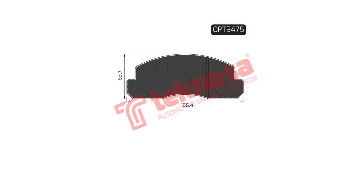 Brake Pad Toyota Dyna 5 98- ( F )