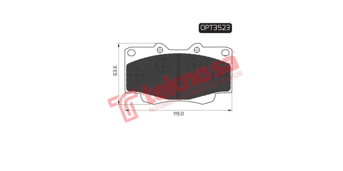 Brake Pad Toyota Hilux 05- ( F )