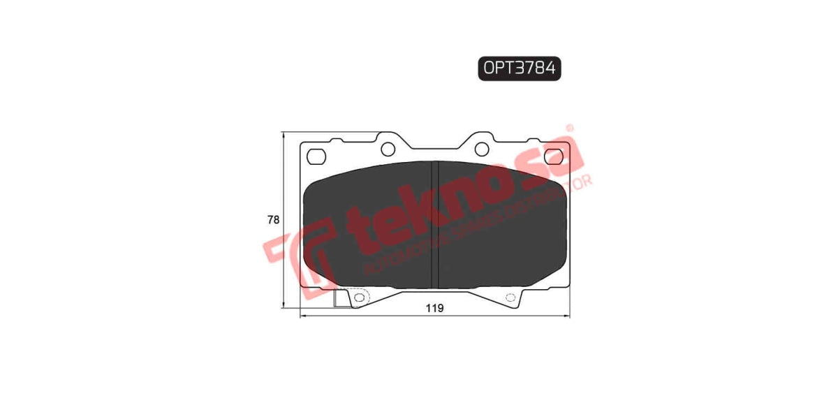 Brake Pad Toyota Land Cruiser 92- ( F )