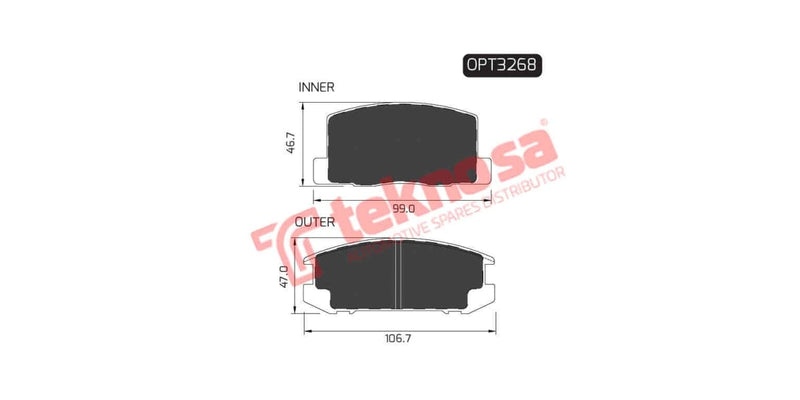 Brake Pad Toyota Mr2 01-05 ( R )